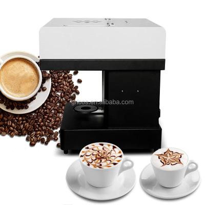 China Coffee Printing Machine For Cappuccino Cookies Class 3d Ink Coffee Printer Top Fast Automatic Cookies Edible Printing Machine for sale