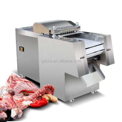 China Beef Continuous Electric Cube Cutting Machine Chicken Breast Cutter 220V Dicing Machine For Market for sale