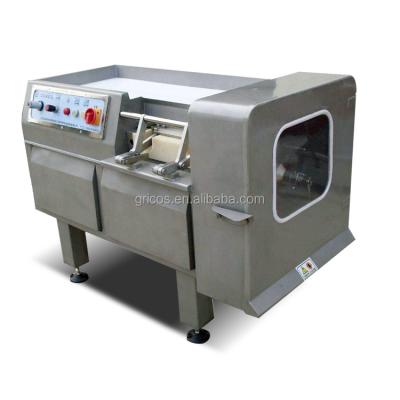 China Frozen Cube Cutter Meat Processing Equipment Frozen Chicken Meat Carving Cutting Processing Machine for sale