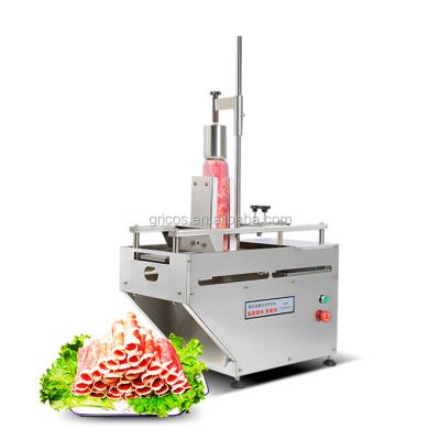 China Adjustable Thickness High Output Cow Bun Slicer Mutton Roll Slicer Luxury High Output Meat Cutter Wholesale for sale