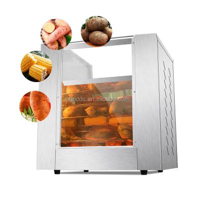 China hotels electric sweet potato corn cooking machine/grilled sweet potato machine for sale