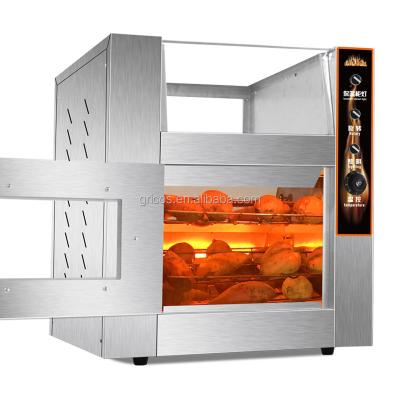 China Hotels sweet potato/corn/taro roasted maize roasting rotisserie cooking machine for sale for sale