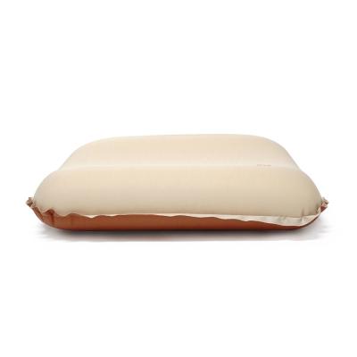 China Travel Portable Outdoor Camping Foam 3D Sponge Sponge Inflatable Comfortable Pillow for sale