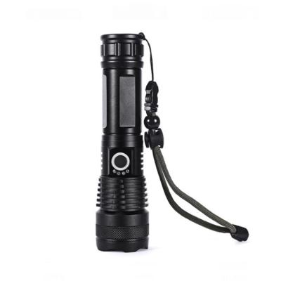 China XHP50 Aluminum Alloy Camping High Power Led Flashlight USB Charging Led Flashlight Torches Tactical Led Flashlights for sale