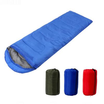 China Comfy Emergency Outer Envelope Keep Warm Adult Hooded Sleeping Bag Sleeping Bag For Camping Travel for sale