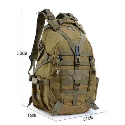 China New Comfortable Outdoor Sports Hiking Waterproof Tactical Bag Military Tactical Backpack for sale