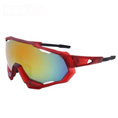 China Comfortable Outdoor Bicycle Sports Glass Eyewear Men Shades Sports Cycling Sunglasses Roll Up Glasses 2021 for sale