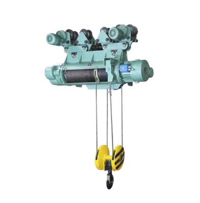 China Building material shops good quality HCD type high speed electric hoist low clearance electric wire rope hoist electric hoist for sale