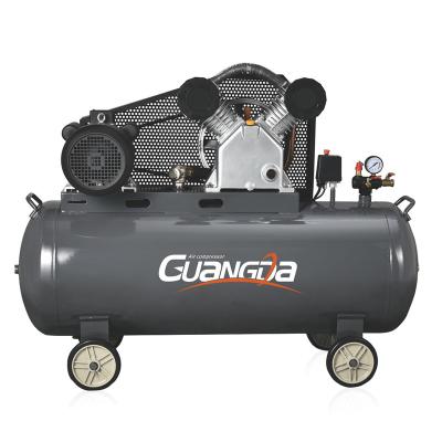 China 5.5hp 4kw 600l/min belt drive lubricated industrial air compressor for sale for sale