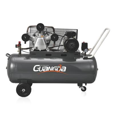 China 200l 3 kw 4hp air-compressors lubricated piston belt driven air compressor for sale