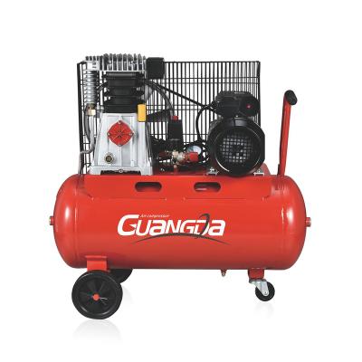 China Lubricated 3 Hp 2.2kw 8 Bar Specification Italian Air Compressor For Spray Painting for sale