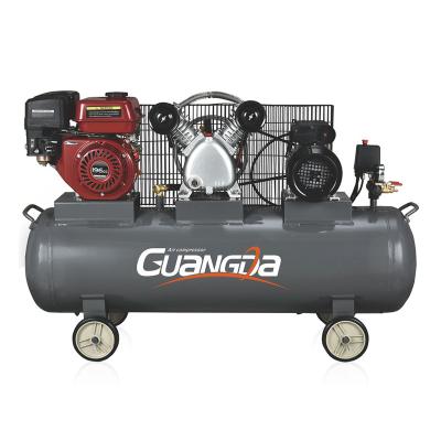 China Lubricated 3 Hp 2.2kw 250l Industrial Paint Spray Air Gas Compressors for sale