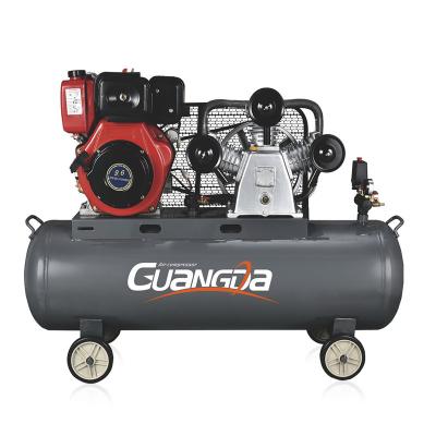 China Lubricated 10 Hp 900l Min High Pressure Paint Air Gas Compressors for sale