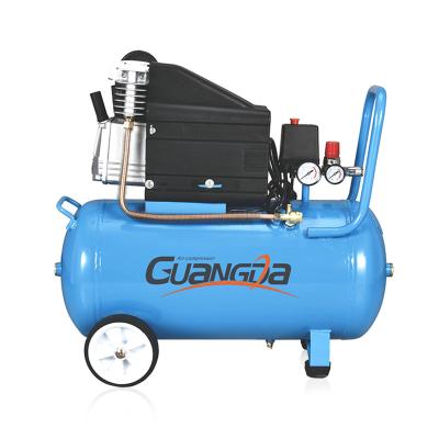 China OIL-LESS Factory Direct Supply 2HP 1.5KW 50L Driven Air Compressor for sale