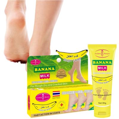 China Peeling Exfoliate Moisturizing Whitening Exfoliates Dry Rough Dead Skin Soften Heel Thick Sore Cracked Hands Moisturizing Smoothing Moisturizer Dryness Relief Foot Cream for sale