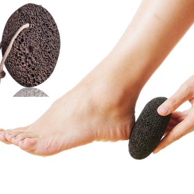 China Natural Lightweight Pumice Callus Remover For Feet Dead Skin Remove Foot Scrub Exfoilating Pedicure Tools Foot Care Pumice Stone-Brown for sale