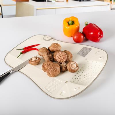 China Wholesale Disposable Outdoor Custom Kitchen Blocks Cutting Portable Plastic Foldable Chopping Board for sale