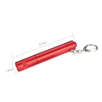 China Convenient Wholesale Portable Handheld Camping Mini LED Flash Light With Key Chain for sale