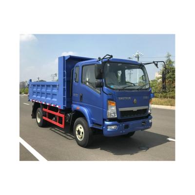 China Carbon Steel Sinotruk HOWO 4x2 Light Tipper Truck Loading Capacity 8-10ton for sale