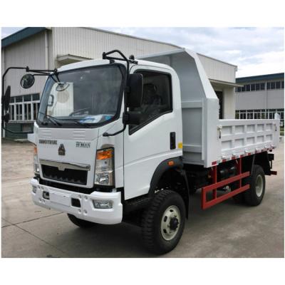 China SINOTRUK HOWO 4X2 Steel Dump Tipper Truck With Good Quality Low Price for sale