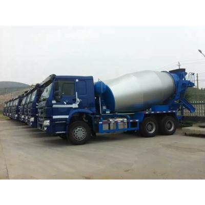 China SINOTRUK HOWO 3axles 10tires machinery repair shops cement transit mixer truck for Ethiopia for sale