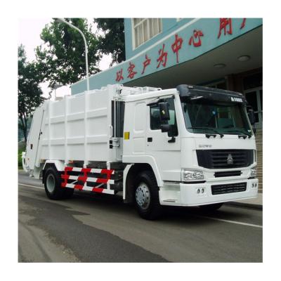 China Machinery Repair Shop China HOWO 4x2 14cbm Garbage Truck For Sale In Dubai for sale