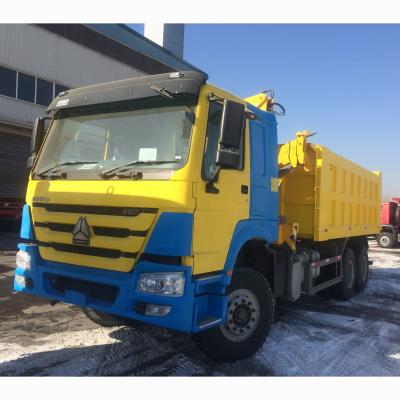 China TRUCK CRANE Sinotruk HOWO New 10 Wheels 6x4 Truck With Crane for sale