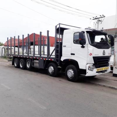 China SINO HOWO 16 WHEEL LOG TRUCK 12000x2550x3300mm for sale