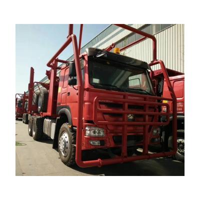 China Sinotruk 10wheel 371HP howo truck lumber logging truck for sale ZZ4257S3241W for sale