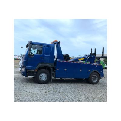 China Sinotruk Howo Wrecker Tow Truck 4x2 6x4 Flatbed Tow Truck For Senegal 8870X2500X3100mm for sale