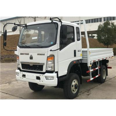 China sinotruk howo 4X2 116ps light cargo truck for africa 6100X2280X2480mm for sale