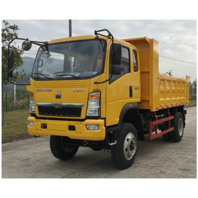 China Sinotruk howo 6 ton 4x2 tiller truck made in china 4150X2050X500 (mm) for sale