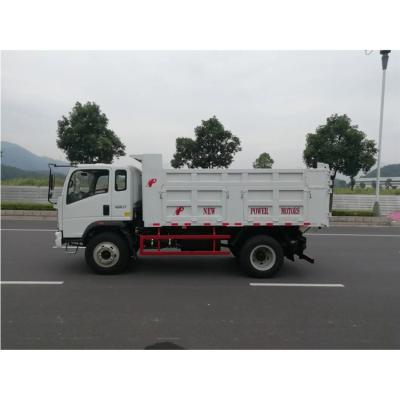 China Howo 130PS Sinotruck 4X4 Rear Dump Truck Steel High Quality Tipper For Africa for sale