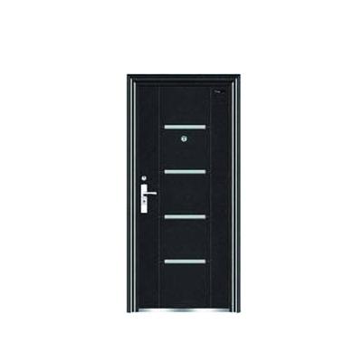 China Modern Custom Manufacturers Sliding Ornamental Metal Iron Storm Steel Security Doors for sale