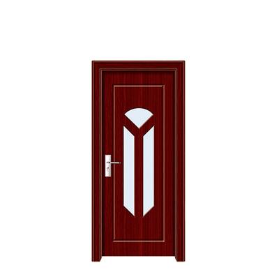 China Modern Fully Stocked PVC Doors Interior Door Price Bathroom Internal Fire Doors for sale