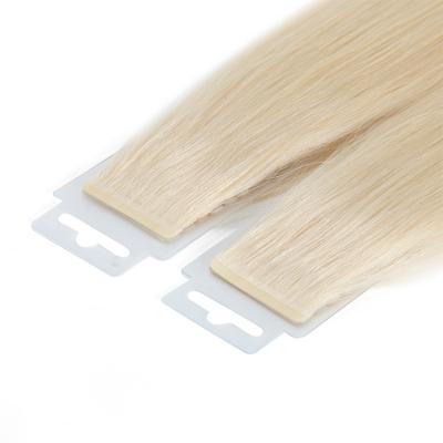 China New Product 2023 Edge 0.6cm Back 0.3cm Natural Narrow Front Tangle Free Wave Seamless Tape In Hair Extension Hair for sale