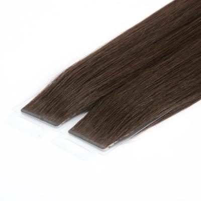 China Wholesale Soft And Shine Natural Raw Indian Remy Hair Wave High Density Tape In Hair Extension 100human Hair for sale