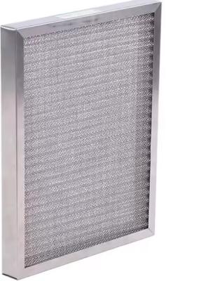 China Washable Aluminum Mesh Panel Air Filters Mesh Pre Filter Long Life Service for sale