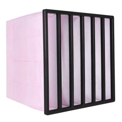 China Customized F5/F6/F7/F8/F9 Bag Air Filters For Industrial Paint Spray Booth for sale