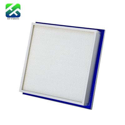 China Gel Seal Mini Pleat HEPA Filter Air Filtration Clean Room HEPA Filter H14/U15 for sale