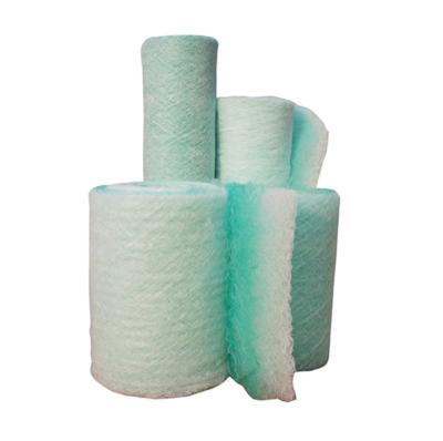 China High Strength Fiberglass Composition Synthetic Air Filter Media Roll For Spray Booths for sale