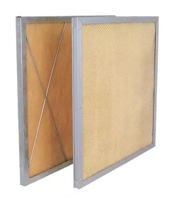 China Fiberglass High Temperature Resistance Panel Air Filters For Industrial Ventilation for sale