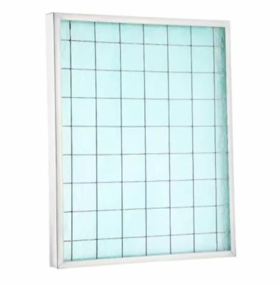 China 170 Deg C Temperature Resistance Panel Air Filters For Spray Booth Room for sale