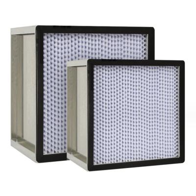 China Industrial Deep Pleated HEPA ULPA Filters With high Filtration Efficiency for sale