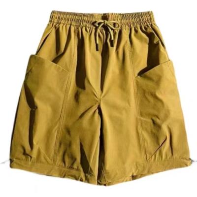 China QUICK DRY Men's Cargo Shorts Workwear Shorts Summer Loose Slacks Functional Pants Hip-hop Multi Pocket Pants for sale