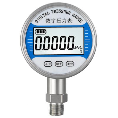 China HC-YS100 Digital 5 Bit Pressure Gauge Water HC-YS100 LCD Oil Filled Display Diesel Fuel HC-YS100 for sale