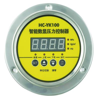 China Hc-yk101-zt Stainless Steel Pressure Gauge Axial Controller HC-YK101-ZT for sale