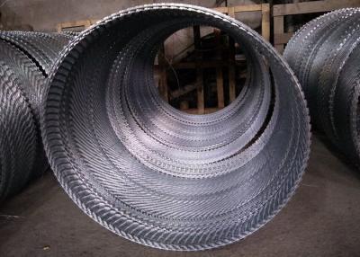 China Anti Thief Razor Blade Fence Coil Wire Hot Dipped Galvanized High Tensile for sale