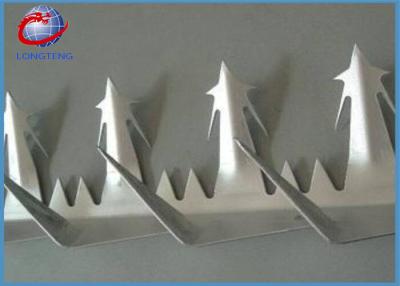 China Stainless Steel Hot Dipped Galvanized Wall Security Spikes For Construction for sale