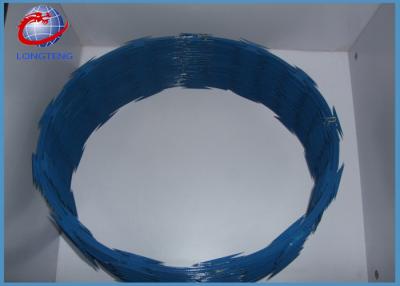 China High Tensile Razor Barbed Wire Coils For Security Fence Pleasant Appearance for sale